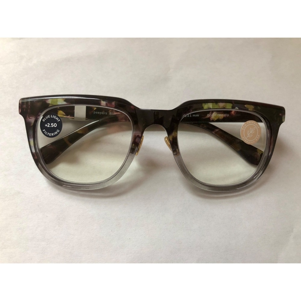 New Olive‎ Botanico Gray Peepers Readers + 2.50